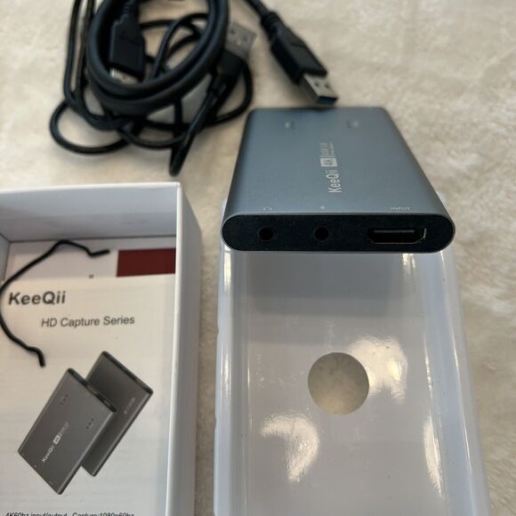 KeeQii Capture Card, HD 1080P Video Capture Card, 3.0 Game Capture Card with... - Picture 4 of 4